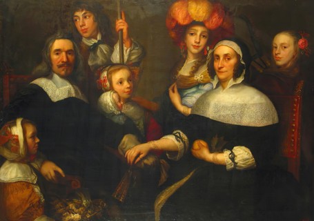 Family Portrait, 1650. Creator: Jurgen Ovens.