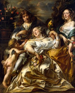 Portrait of a Family, 1650. Creator: Jacob Jordaens I.