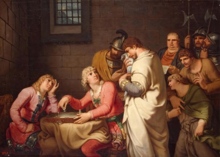 Conradin of Swabia and Friedrich of Baden Awaiting Sentence, 1785. Creator: Johann Heinrich Wilhelm Tischbein.