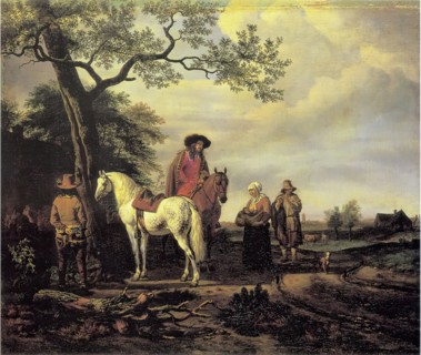 Stop in the Way, 1660. Creator: Adriaen van de Velde.