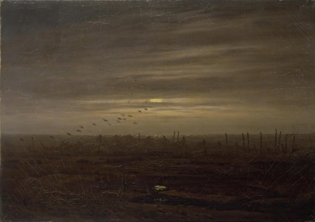 Sea Shore (Fishing-Nets), 1835. Creator: Caspar David Friedrich.