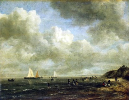 Seashore, 1676. Creator: Jacob van Ruisdael.