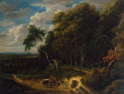 Landscape with a Herd, 1640. Creator: Jacques d'Arthois.