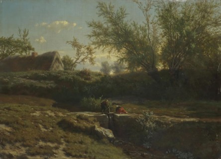 Landscape, 1853. Creator: Jean Baptiste Kindermans.