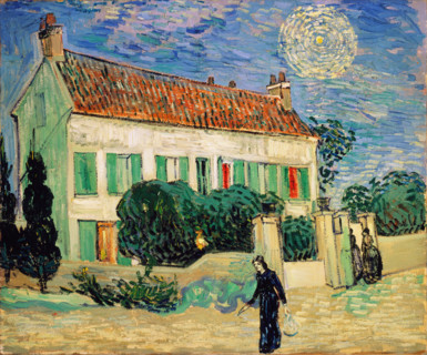 White House at Night, 1890. Creator: Vincent van Gogh.
