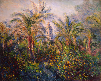 Garden at Bordighera, Impression of Morning, 1884. Creator: Claude Monet.