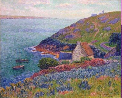 Port Manech, 1896. Creator: Henri Moret.