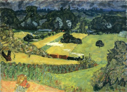 Train and Bardes, 1909. Creator: Pierre Bonnard.