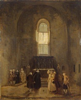 Examining an Old Church, 1770. Creator: Hubert Robert.