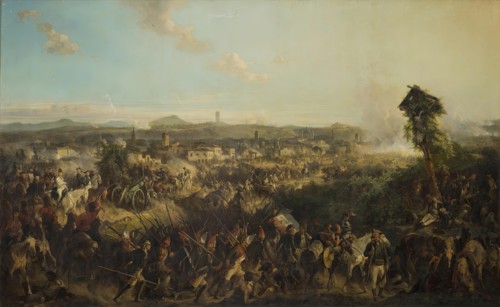 Battle of Novi on 4 August 1799, 1853. Creator: Alexander von Kotzebue.