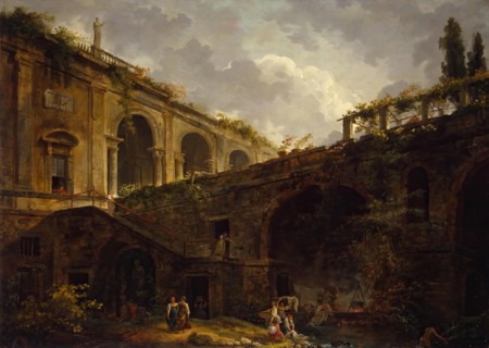 Villa Madama near Rome, 1760. Creator: Hubert Robert.