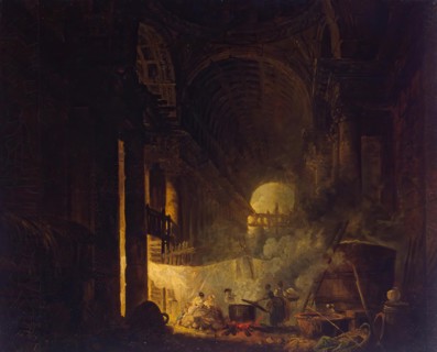 Laundresses in the Ruins, 1760. Creator: Hubert Robert.