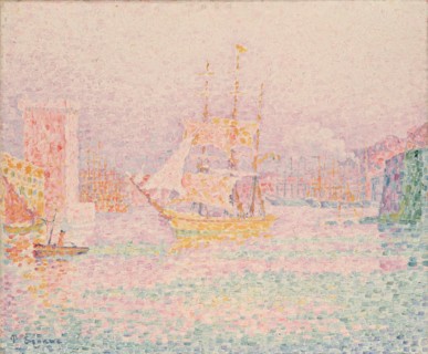 Port de Marseilles, 1907. Creator: Paul Signac.