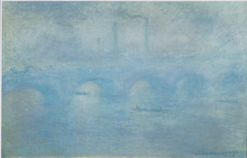 Waterloo Bridge. Effect of Fog, 1903. Creator: Claude Monet.