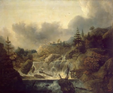 Scandinavian Landscape, 1647. Creator: Allart van Everdingen.