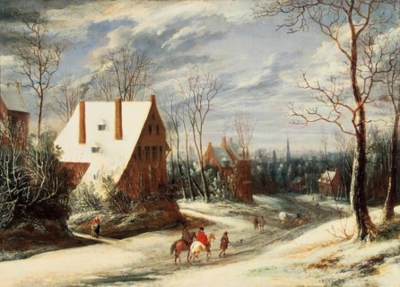 Winter Landscape, 1650. Creator: Daniël van Heil.