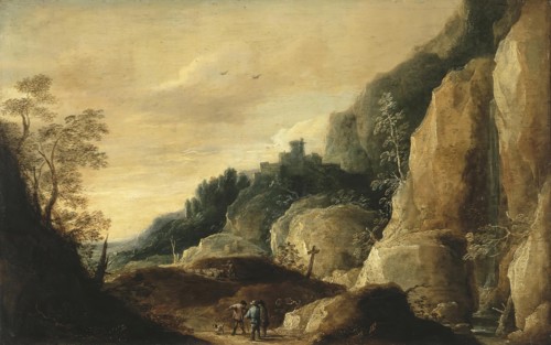 Mountainous Landscape, 1640. Creator: David Teniers II.