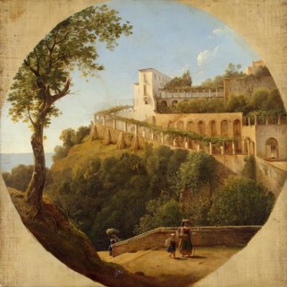 Italian Landscape, 1850. Creator: Pierre-Athanase Chauvin.