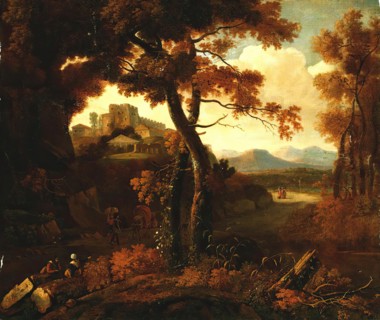 Landscape with Trees, 1678. Creator: Bartholomeus Appelman.