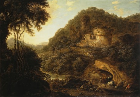 Landscape with Ruins, 1679. Creator: Gillis Neyts.