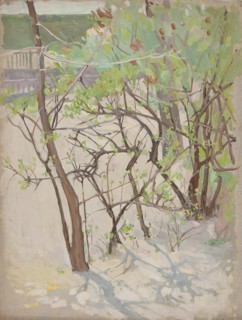 Spring Landscape, 1900. Creator: Stepan Yaremich.