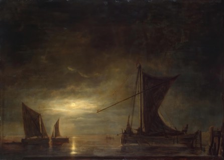 Sea by Moonlight, 1648. Creator: Aelbert Cuyp.