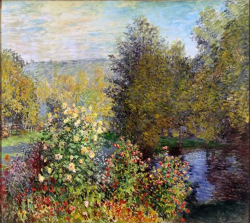Corner of the Garden at Montgeron, 1877. Creator: Claude Monet.