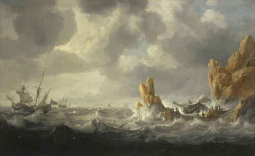 Stormy Sea, 1645. Creator: Jan Peeters.