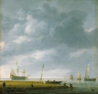 Seashore, 1630. Creator: Simon de Vlieger.