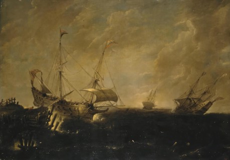 Stormy Sea, 1640. Creator: Andries van Eertvelt.