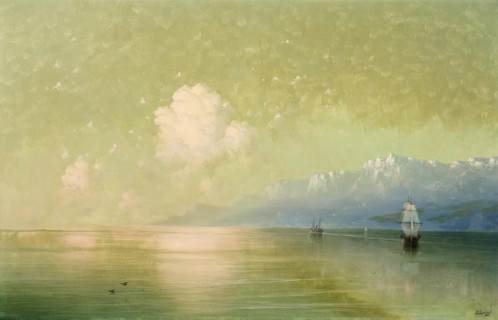 Seascape, 1885. Creator: Ivan Aivazovsky.