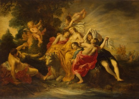 Rape of Europa, 1640. Creator: Cornelis Schut I.