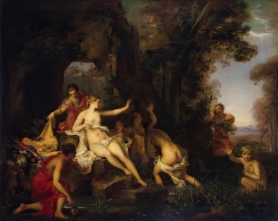 Diana and Actaeon, 1715. Creator: Louis Galloche.