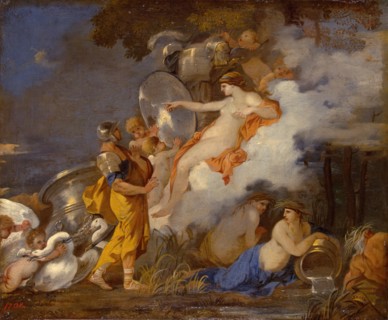 Venus and Aeneas, 1660. Creator: Sébastien Bourdon.