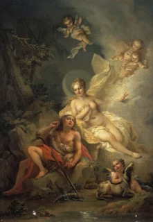 Diana and Endymion, 1765. Creator: Stefano Torelli.