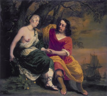 Portrait of a Married Couple as Medea and Jason, 1664  Creator: Ferdinand Bol.