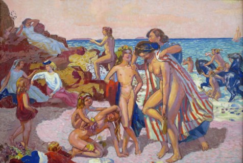 Bacchus and Ariadne, 1907. Creator: Maurice Denis.