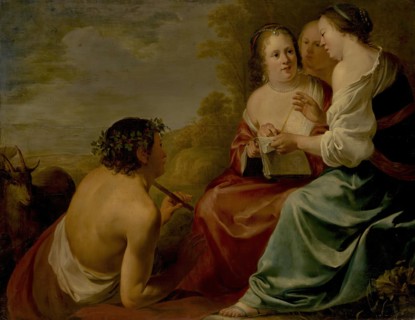 A Shepherd's Concert, 1670. Creator: Jan Gerritsz van Bronckhorst.