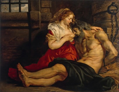 Roman Charity, 1612. Creator: Peter Paul Rubens.