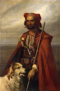 Sentinel the Croat, 1854. Creator: Louis Gallait.