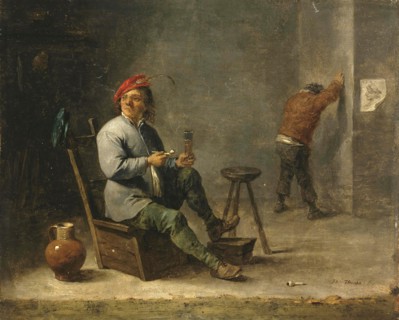 Smoker, 1645. Creator: David Teniers II.