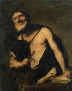 Death of Cato, 1680s. Creator: Luca Giordano.