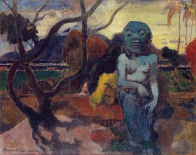 Rave te hiti aamu, (The Idol), 1898. Creator: Paul Gauguin.