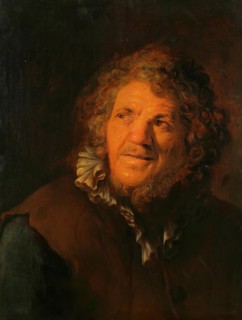 Smiling Old Man (Abraham Grapheus ? ), 1637. Creator: Jan Lievens.