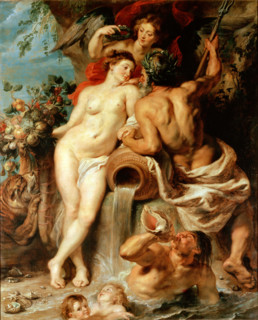 The Union of Earth and Water, (Antwerp and the Scheldt), 1618. Creators: Peter Paul Rubens, Frans Snyders.