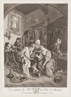 The Sick Greybeard (or, "January and May"), c1650-1670. Creator: Jan Steen.
