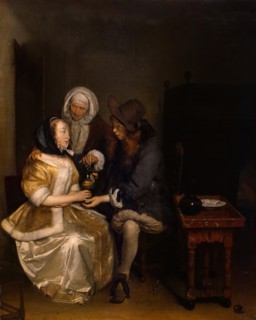 Glass of Lemonade, 1663. Creator: Gerard Terborch II.