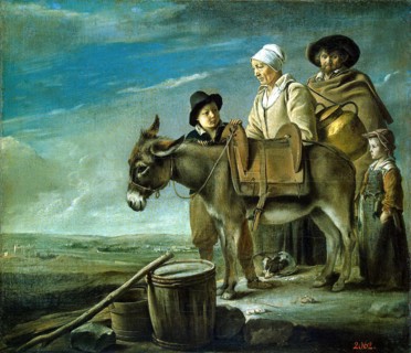 Milkmaid's Family, 1640. Creator: Louis Le Nain.