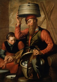 Trader in Game, 1561. Creator: Pieter Aertsen.