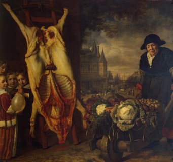 Nieuwmarkt in Amsterdam, 1666. Creator: Bartholomeus van der Helst.